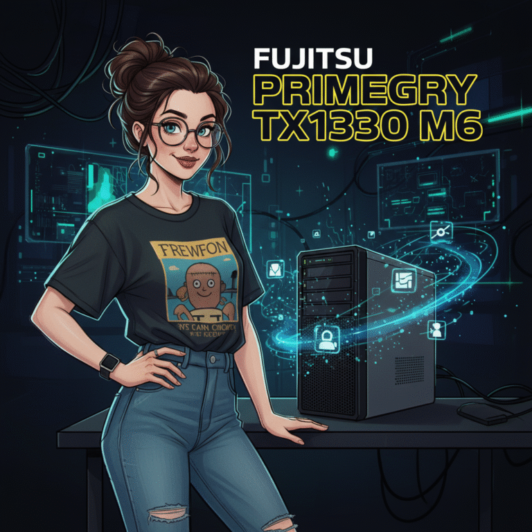 Odkryj potencjał serwera Fujitsu PRIMERGY TX1330 M6 – klucz do efektywnej infrastruktury IT