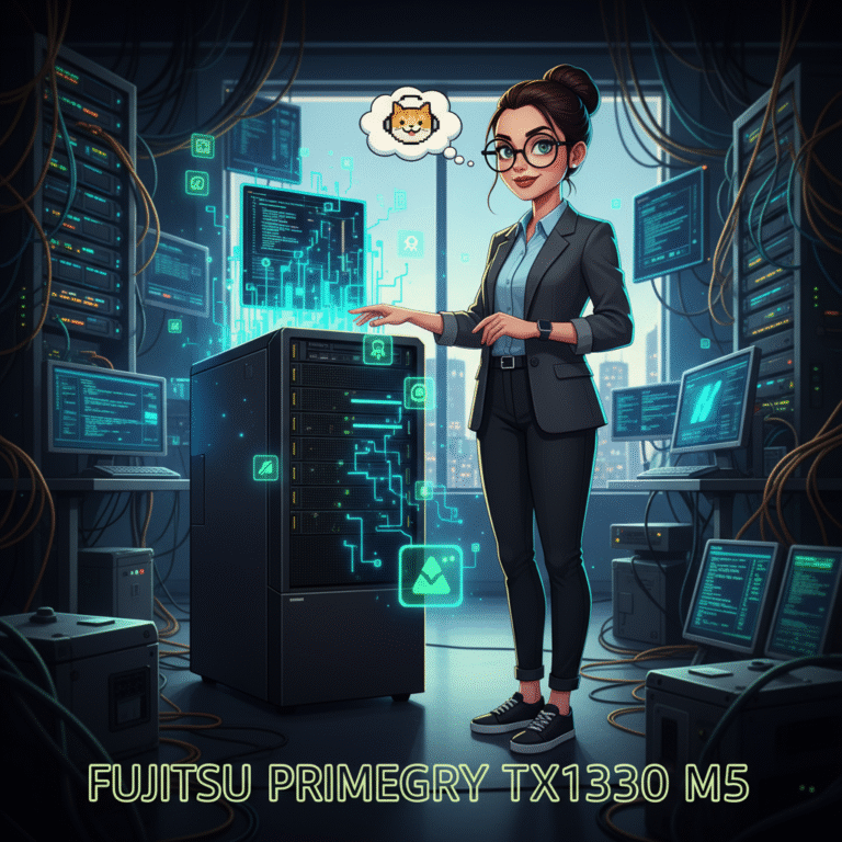 Odkryj niezawodną moc serwera Fujitsu PRIMERGY TX1330 M5 – klucz do efektywnej infrastruktury IT
