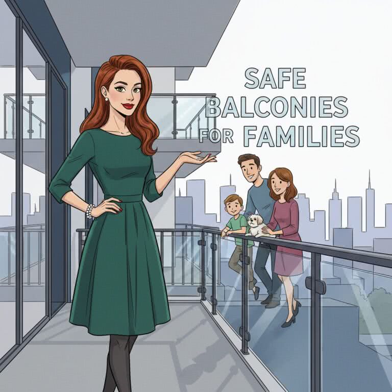 Bezpieczne balkony dla rodzin z dziećmi – analiza wypełnień balustrad stalowych