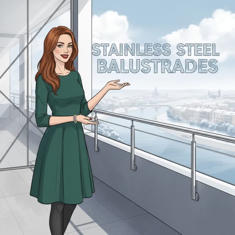 Balustrady ze stali nierdzewnej – inwestycja na lata w małopolskim klimacie