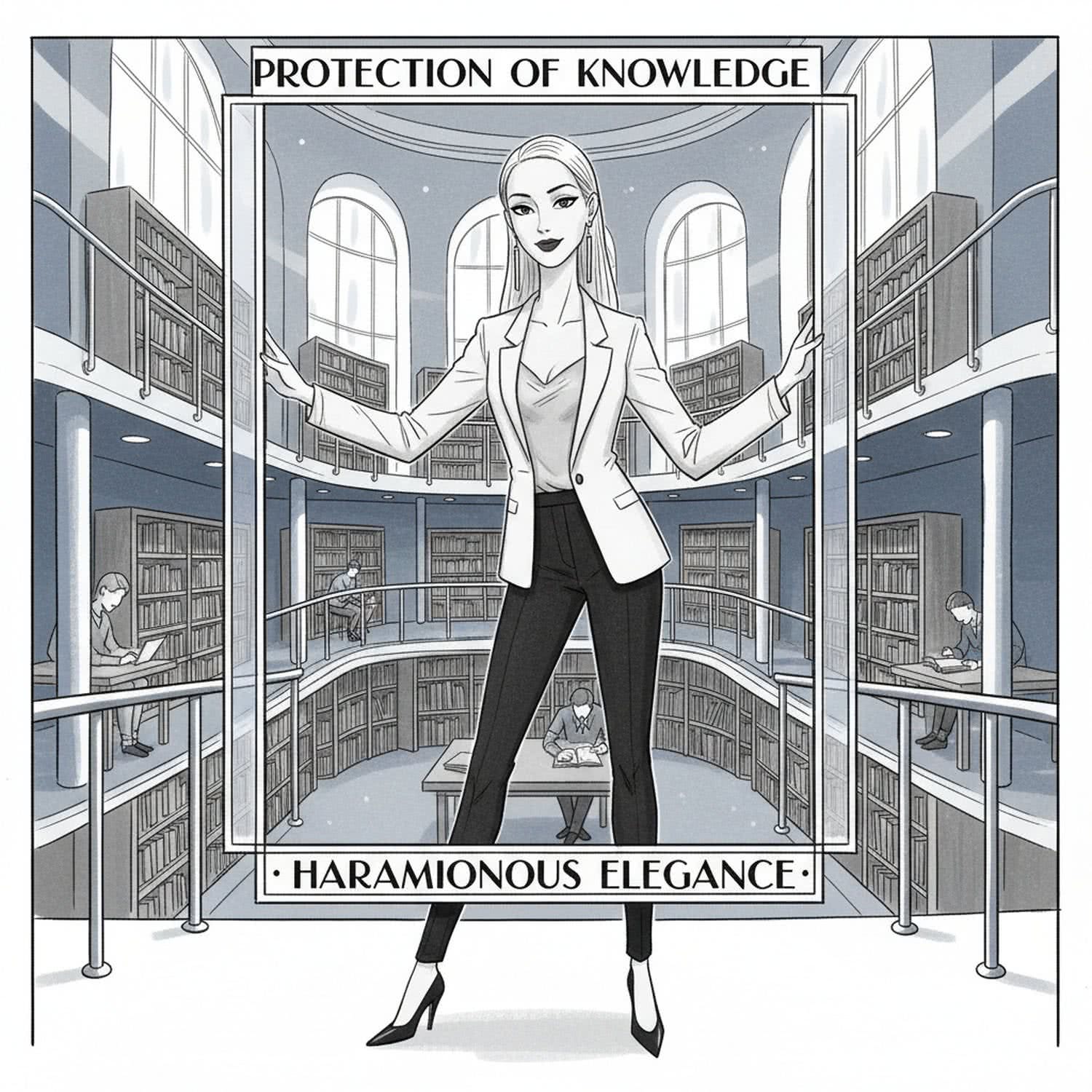 AI Generated Image - Balustrady ze szkła i stali nierdzewnej