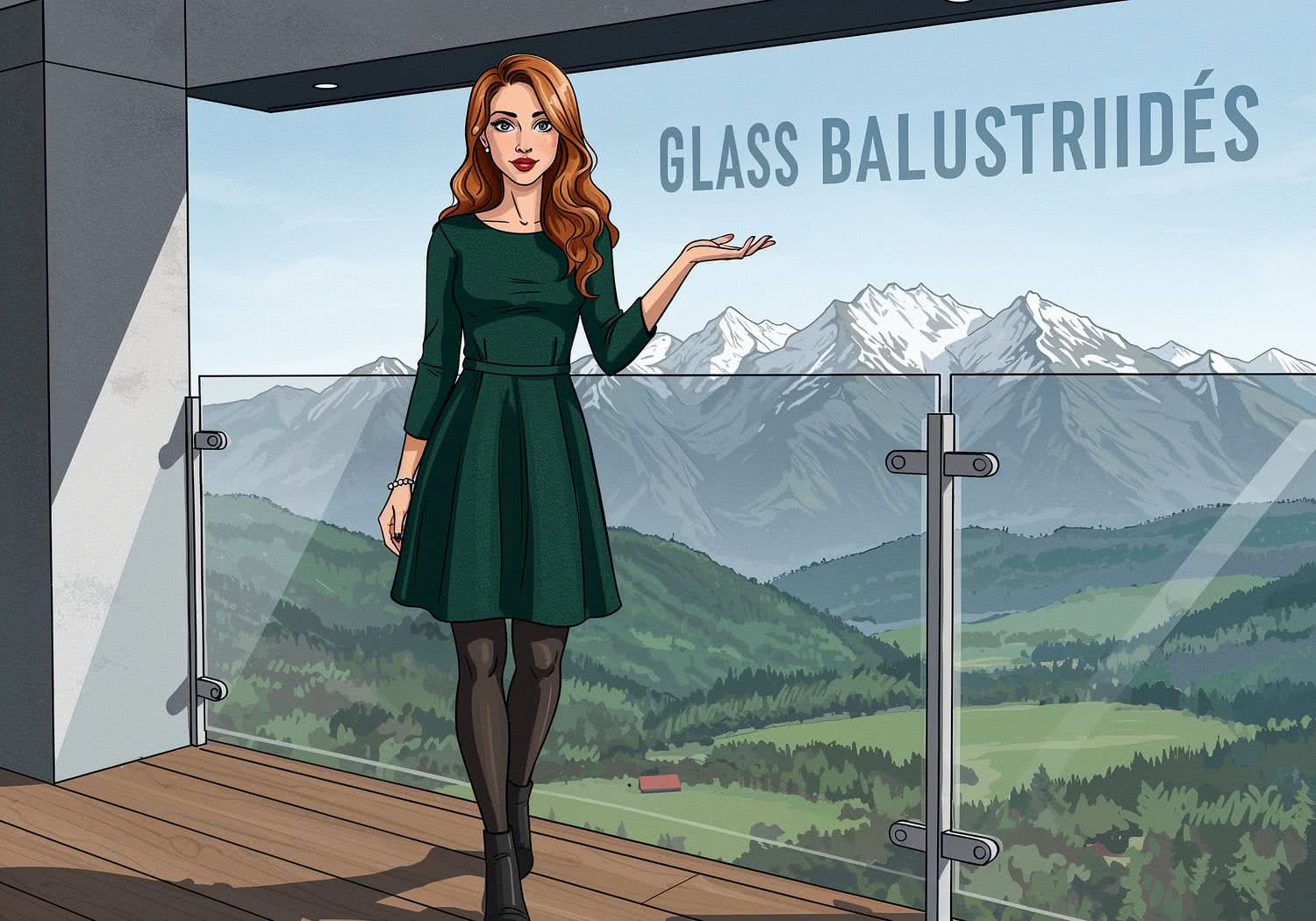 AI Generated Image - Balustrady Balkonowe