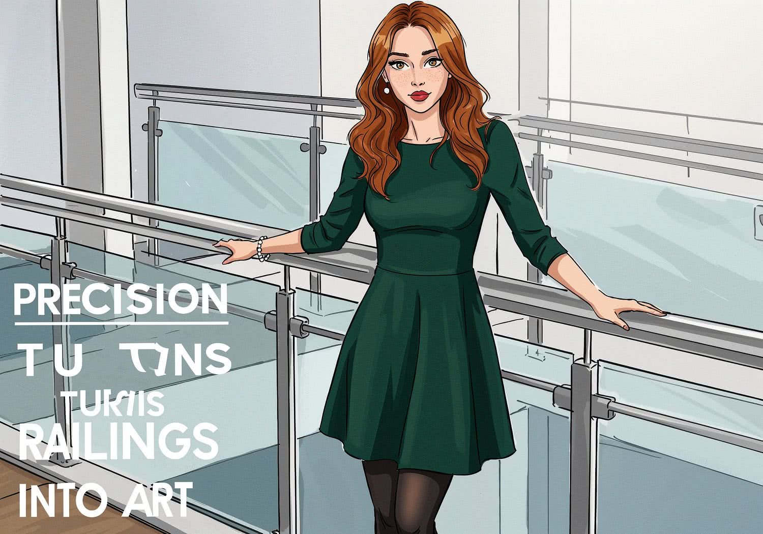 AI Generated Image - Balustrady Balkonowe