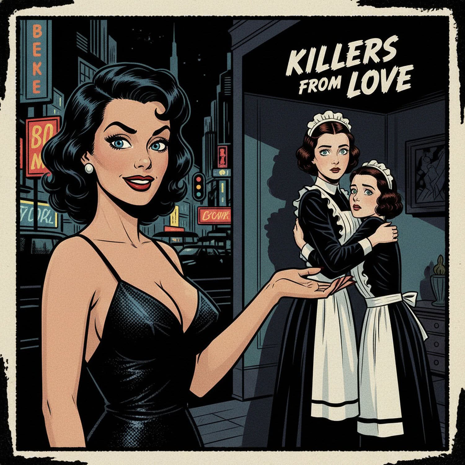 AI Generated Image - Ciekawostki z cyklu Noir Femme Fatale