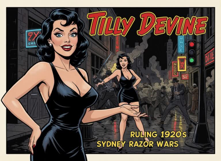 Tilly Devine i mroczne wojny brzytwiarzy w Sydney – jak jedna kobieta zbudowała imperium przemocy i szantażu